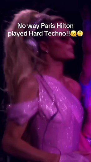 Paris Hilton Shines in Hard Techno Set