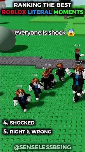 Ranking The Best Roblox Literal Moments #roblox #rblx #robloxmemes #robloxfyp #fyp