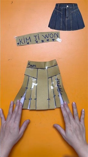 Step-by-Step Pleated Skirt Pattern Making #sewing #fashion #diy #sewingtutorial #pattern