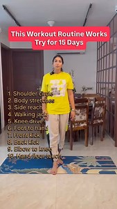 This Workout Routine Works – Try for 15 Days. #15DayWorkout #FatBurnChallenge #WeightLossJourney #HomeWorkoutPlan #WorkoutChart #DailyFitnessRoutine #NoEquipmentWorkout #BeginnerFriendlyWorkout #FullBodyWorkout #QuickFatBurn #FitnessReels | Neha Fun and Fitness