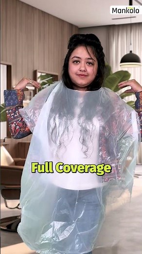 Top-Rated Plastic Salon Apron for Hair & Beauty Professionals | Mankolo