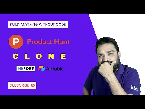 Build a Product Hunt Clone in Under 10 minutes | No-Code | Pory.io