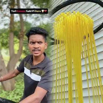 Teri Kasam Nahi Pi Daru 🥰🥃💔 #shorts #comedy #fu