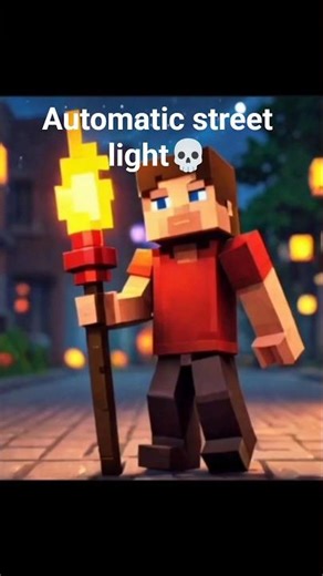 AMAZING Automatic Street Light in Minecraft