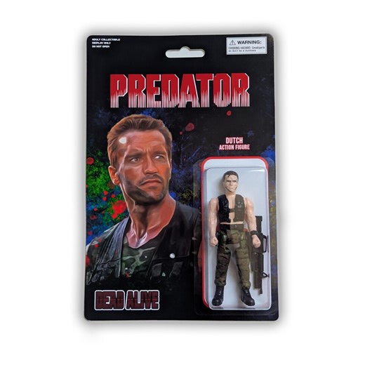 Predator, Dutch Rare Custom Action Figure - Etsy