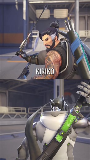 Genji and Hanzo Interaction in Overwatch 2