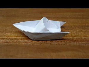 How to make a Paper Boat Origami Tutorial