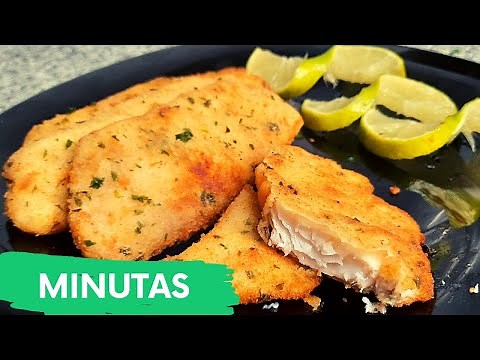 MINUTAS DE PESCADO CUBANAS: La receta ideal para una cena rápida y nutritiva