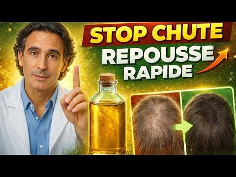 L'Huile à 5€ pour Stopper la Chute de Cheveux et Booster la Repousse après 50 ans