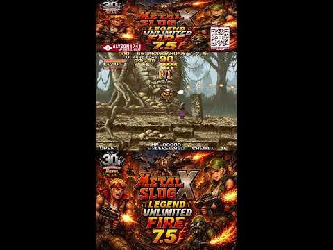 ►LIVE SHORTS ► Metal Slug X Legend Unlimited Fire 7.5 #025 #shorts