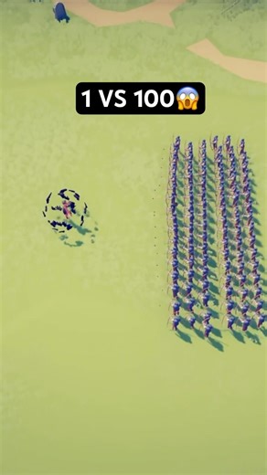 1 Dark Peasant vs 100 Archers! 😱
