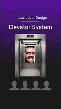 Elevator System - Low Level Design #technicalinterview #programming #lowleveldesign