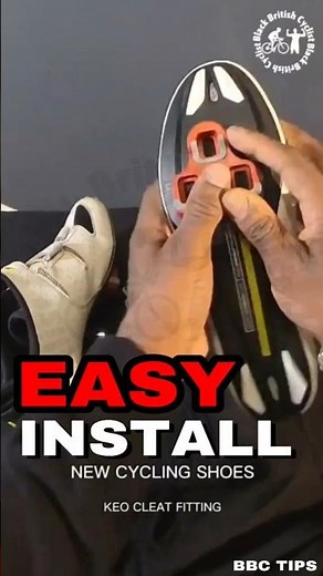 How To Install Cycling Cleats on New Shoes: easy version