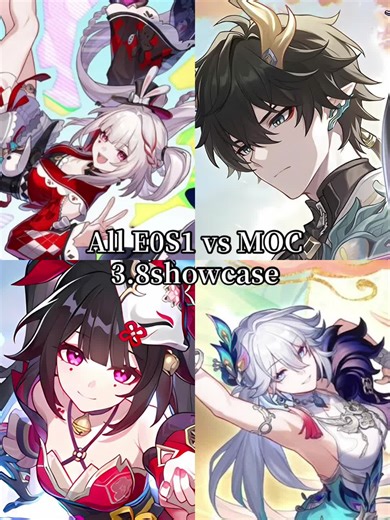 All E0S1 vs MOC 3.8 Showcase Analysis