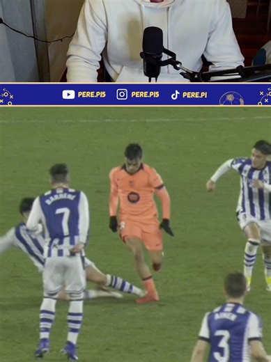 🟥Entrada durísima de Carlos Soler a Pedri. #fcbarcelona #realsociedad #futbol #deportesentiktok #footballtiktok