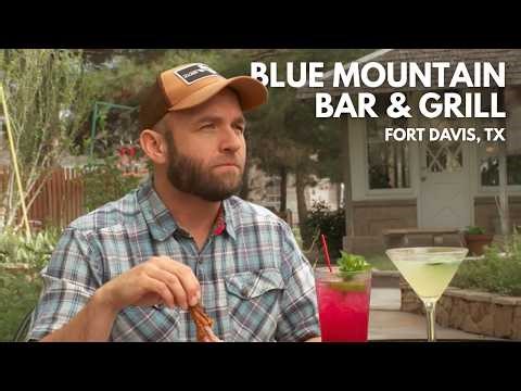 Mountain Views & Big Flavor: Blue Mountain Bar & Grill in Fort Davis!