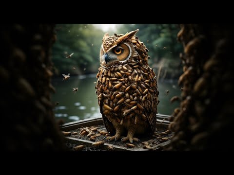 Owl’s Dramatic Rescue Rescuing a Owl Mother Trapped – Her Chick Waiting for Her Below