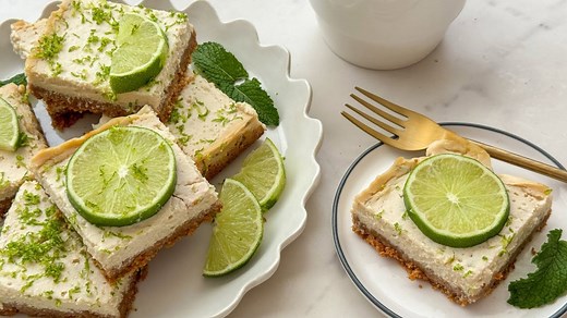 These Key Lime Pie Bars Are The Ultimate High-Protein Dessert