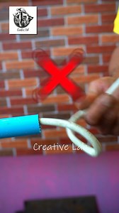 How can you easily run a wire through a pipe #wirethrough #pipe #pvc #experiment #diy #goodtools #diylifehacks #experiment #4u #shortsvideos #diycrafts #lifehacks #lifehack101 #trendingreels #creativelab --------------------------------------------------- 👉👉 DON'T FORGET TO LIKE --> SHARE --> COMMENT and FOLLOW MY PAGE Creative Lab & Instagram: @admin.creativelab 👈👈 | Creative Lab