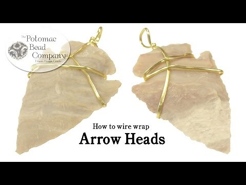 How to Wire Wrap Arrow Heads