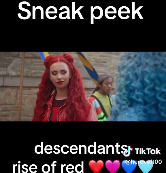 Cinderella Meets Queen of Hearts in Descendants Rise of Red