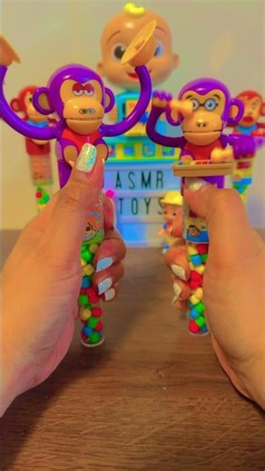 ASMR WACKY MONKEY TOY CANDY