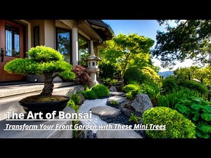 The Art of Bonsai: Creating a Zen Garden at Your Front Door