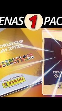 COMPLETE 2022 WORLD CUP ALBUM with just 1 STICKER PACK