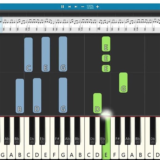Jingle Bells Song Keyboard Notes 🎹 | Easy Piano Tutorial for Beginners