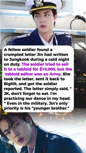 What Happened When A Soldier Tried To Sell BTS Jin’s Private Letter.
