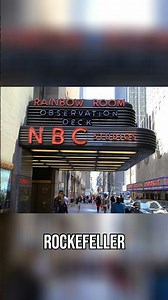Rockefeller Center: A History of Hope and Broadcasting #shorts