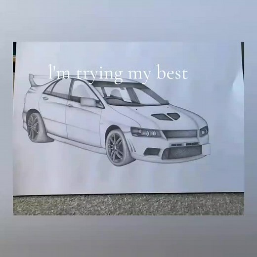 Realistic Car Sketches: A Showcase of Artistic Detail
