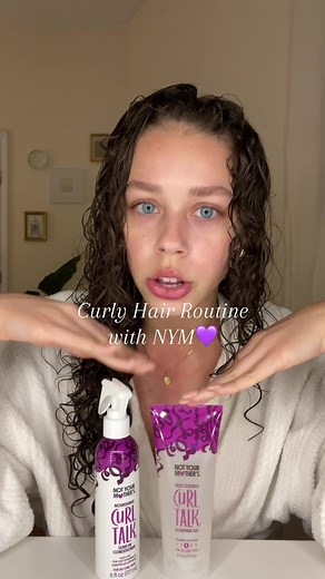 Curly Hair Routine Tutorial with Not Your Mother's
