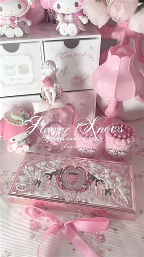 Flower Knows code🎀💗 #pink #flowerknows #flowerknowscode #cbeauty #makeup #shorts