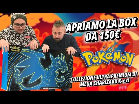APRIAMO LA COLLEZIONE ULTRA PREMIUM MEGA CHARIZARD X PIÙ COSTOSO
