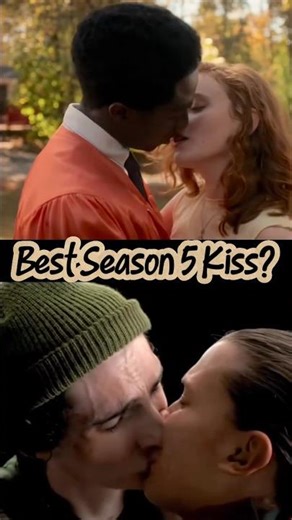 Best Kiss in the finale ? #strangerthings5 #lucasNMax VS #MikeNEleven ? 💋💋