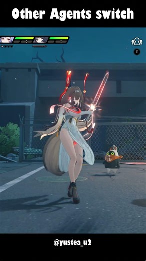 【Zenless Zone Zero】ZZZ agents switch animation