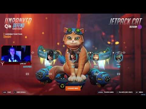 ASPEN JETTPACK Cat - NEW HERO Gameplay | Overwatch 2 - Is He META?