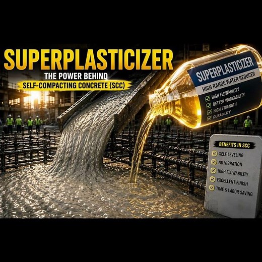 What Makes Self-Compacting Concrete Flow Like Liquid Without Extra Water?
