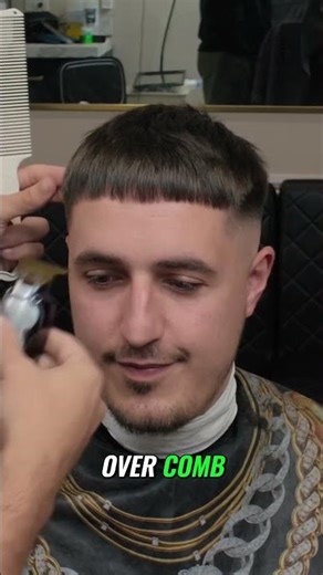 Clipper Over Comb: Advanced Fading Technique! #shorts