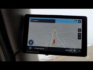 My new Rand McNally TND 750 program.