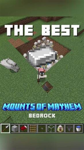 The Best Iron Farm in Minecraft Bedrock