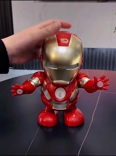Dancing Iron Man Robot - Fun Toy for Kids