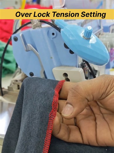 over lock swing machine tension setting #overlock needle thread tension setting#The seam breaks after stretching the fabric