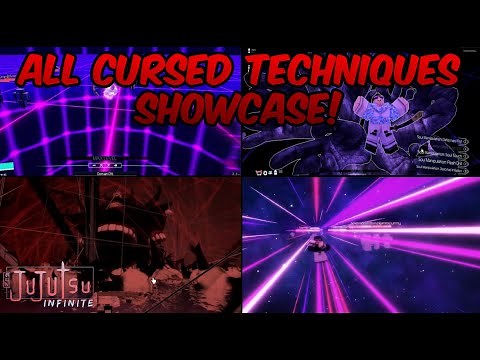 All Cursed Techniques Showcase in Jujutsu Infinite! | All Innates Jujutsu Infinite Release Roblox