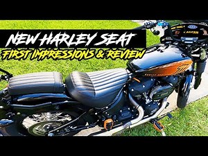 CC Rider Motorcycle Seats First Impression and Review | Motovlog