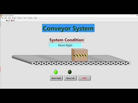 Conveyor System in LabVIEW | SCADA Design in LabVIEW