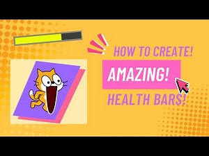 How To Make UNBELIEVABLY AMAZING! Health Bars In Scratch!