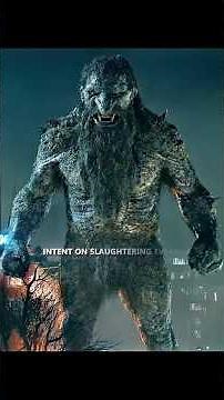 A mountain monster that had been slumbering for a thousand years awoke #film #movie #troll2