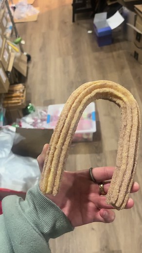 Super Bendy Fake Churro Prop for Film Movie Food Art